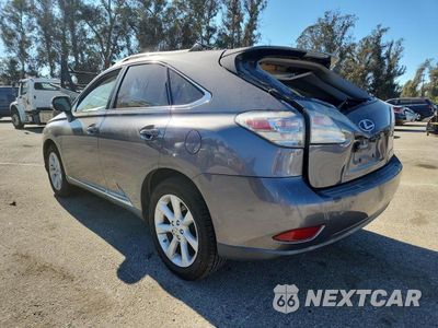 Drugie zdjęcie samochodu z przodu: 2012 LEXUS RX 350 VIN:2T2ZK1BA1CC073283 - miniatura
