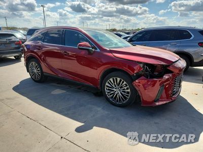 Czwarte zdjęcie samochodu z boku: 2023 LEXUS RX 350H LUXURY VIN:2T2BBMCAXPC013140 - miniatura