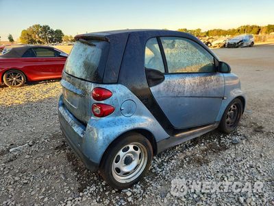 Trzecie zdjęcie samochodu z tyłu: 2013 SMART FORTWO PURE VIN:WMEEJ3BAXDK631599 - miniatura