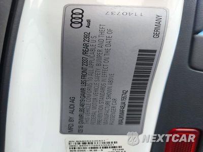 Zdjęcie 12 z 12 samochodu: 2018 AUDI A4 PREMIUM VIN:WAUKMAF48JA155742 - miniatura