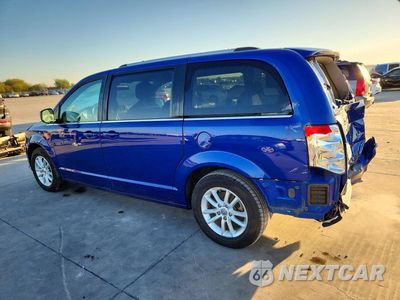 Drugie zdjęcie samochodu z przodu: 2020 DODGE GRAND CARAVAN SXT VIN:2C4RDGCG2LR154409 - miniatura