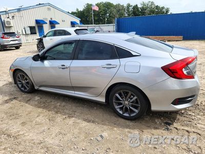 Drugie zdjęcie samochodu z przodu: 2020 HONDA CIVIC EXL VIN:19XFC1F75LE022471 - miniatura