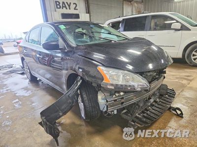 Czwarte zdjęcie samochodu z boku: 2014 NISSAN SENTRA SV VIN:3N1AB7AP3EY252845 - miniatura