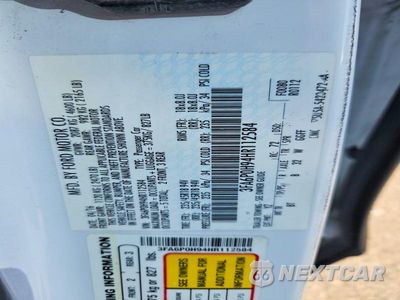 Zdjęcie 12 z 12 samochodu: 2017 FORD FUSION SE VIN:3FA6P0H94HR112584 - miniatura