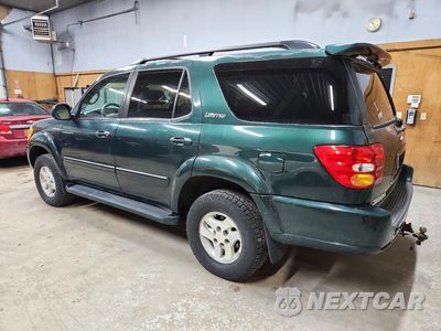 Drugie zdjęcie samochodu z przodu: 2001 TOYOTA SEQUOIA LIMITED VIN:5TDBT48A71S056455 - miniatura