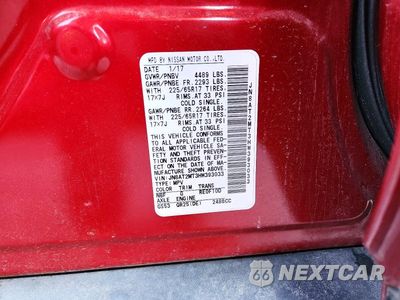 Zdjęcie 13 z 13 samochodu: 2017 NISSAN ROGUE SV VIN:JN8AT2MT3HW393033 - miniatura