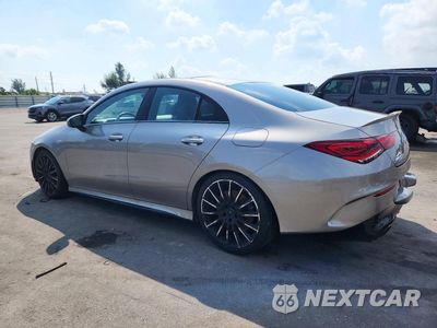 Drugie zdjęcie samochodu z przodu: 2020 MERCEDES-BENZ CLA AMG 35 4MATIC VIN:WDD5J5BB9LN065361 - miniatura
