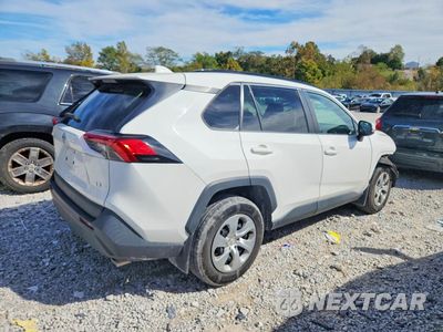 Trzecie zdjęcie samochodu z tyłu: 2021 TOYOTA RAV4 LE VIN:2T3K1RFV9MW160800 - miniatura