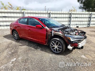 Czwarte zdjęcie samochodu z boku: 2019 ACURA ILX PREMIUM VIN:19UDE2F72KA015228 - miniatura