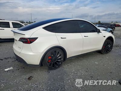 Trzecie zdjęcie samochodu z tyłu: 2023 TESLA MODEL Y VIN:7SAYGDEF3PF667274 - miniatura