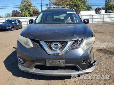 Piąte zdjęcie samochodu w środku: 2014 NISSAN ROGUE SL VIN:5N1AT2MV3EC752922 - miniatura