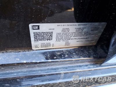 Zdjęcie 12 z 12 samochodu: 2019 CHEVROLET SILVERADO K1500 HIGH COUNTRY VIN:1GCUYHED7KZ150187 - miniatura