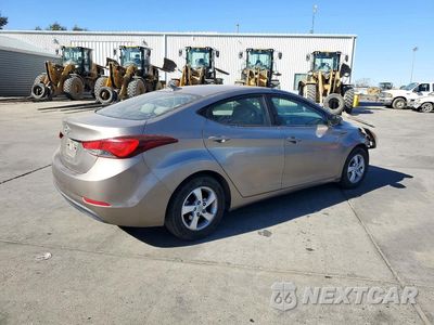 Trzecie zdjęcie samochodu z tyłu: 2014 HYUNDAI ELANTRA SE VIN:5NPDH4AE1EH485934 - miniatura
