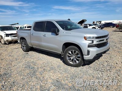 Czwarte zdjęcie samochodu z boku: 2019 CHEVROLET SILVERADO K1500 RST VIN:1GCUYEED9KZ222263 - miniatura