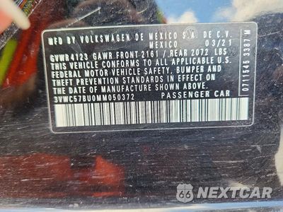 Zdjęcie 12 z 12 samochodu: 2021 VOLKSWAGEN JETTA S VIN:3VWC57BU0MM050372 - miniatura
