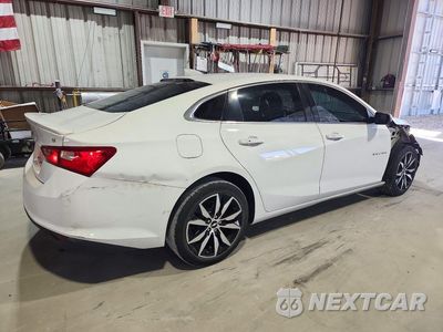 Trzecie zdjęcie samochodu z tyłu: 2018 CHEVROLET MALIBU LT VIN:1G1ZD5ST6JF279493 - miniatura