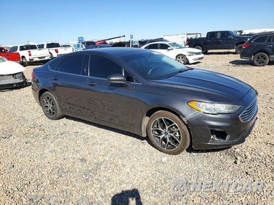 Czwarte zdjęcie samochodu z boku: 2019 FORD FUSION SE VIN:3FA6P0T95KR237298 - miniatura