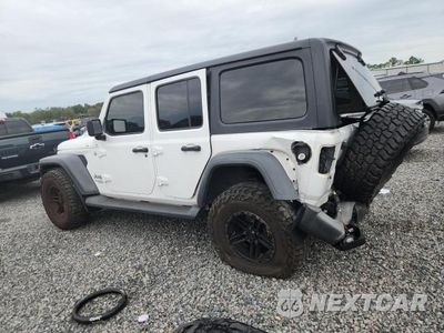 Drugie zdjęcie samochodu z przodu: 2018 JEEP WRANGLER UNLIMITED SPORT VIN:1C4HJXDG2JW161674 - miniatura