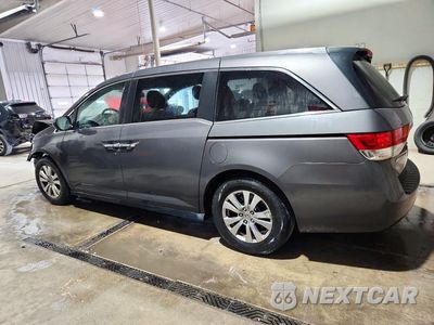 Drugie zdjęcie samochodu z przodu: 2014 HONDA ODYSSEY EXL VIN:5FNRL5H68EB002298 - miniatura