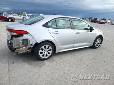 Trzecie zdjęcie samochodu z tyłu: 2021 TOYOTA COROLLA LE VIN:5YFEPMAE7MP190930 - miniatura