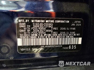 Zdjęcie 14 z 14 samochodu: 2024 MITSUBISHI OUTLANDER SE VIN:JA4J4VA85RZ044024 - miniatura