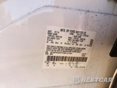 Zdjęcie 13 z 13 samochodu: 2016 FORD EDGE SPORT VIN:2FMPK4AP7GBC21241 - miniatura