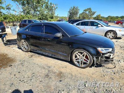 Czwarte zdjęcie samochodu z boku: 2017 AUDI S3 PREMIUM PLUS VIN:WAUB1GFF4H1013203 - miniatura