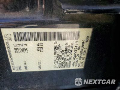 Zdjęcie 12 z 12 samochodu: 2010 NISSAN ALTIMA 2.5 VIN:1N4AL2AP0AN555429 - miniatura