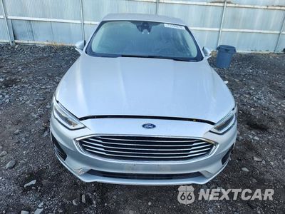 Piąte zdjęcie samochodu w środku: 2019 FORD FUSION SEL VIN:3FA6P0CD6KR236715 - miniatura