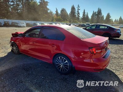 Drugie zdjęcie samochodu z przodu: 2015 VOLKSWAGEN JETTA SE VIN:3VWD17AJ7FM426415 - miniatura