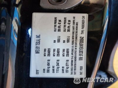 Zdjęcie 12 z 12 samochodu: 2019 TESLA MODEL 3 VIN:5YJ3E1EA1KF300642 - miniatura