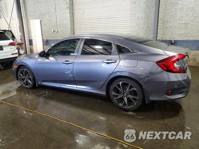 Drugie zdjęcie samochodu z przodu: 2019 HONDA CIVIC SPORT VIN:19XFC2F89KE034362 - miniatura