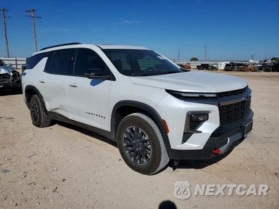 Czwarte zdjęcie samochodu z boku: 2025 CHEVROLET TRAVERSE Z71 VIN:1GNEVJRS5SJ113397 - miniatura