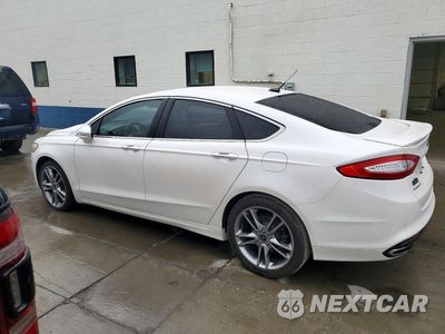 Drugie zdjęcie samochodu z przodu: 2015 FORD FUSION TITANIUM VIN:3FA6P0K91FR257605 - miniatura