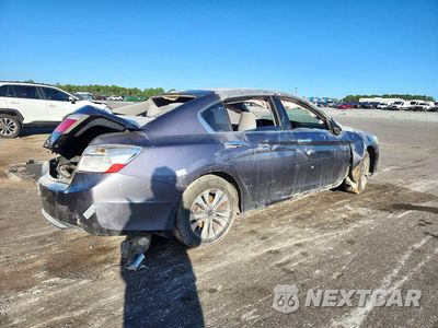 Trzecie zdjęcie samochodu z tyłu: 2014 HONDA ACCORD LX VIN:1HGCR2F35EA010364 - miniatura