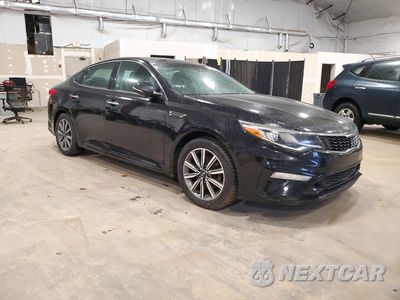 Czwarte zdjęcie samochodu z boku: 2019 KIA OPTIMA LX VIN:5XXGT4L37KG299040 - miniatura