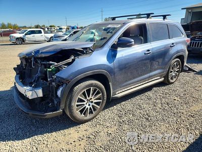 2014 TOYOTA HIGHLANDER LIMITED 5TDDKRFHXES010827 - główne zdjęcie licytacji z USA - miniatura