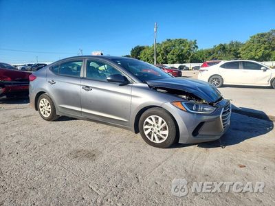 Czwarte zdjęcie samochodu z boku: 2018 HYUNDAI ELANTRA SE VIN:5NPD74LF1JH380409 - miniatura