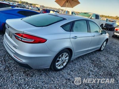 Trzecie zdjęcie samochodu z tyłu: 2019 FORD FUSION SE VIN:3FA6P0LU9KR188692 - miniatura