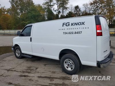 Drugie zdjęcie samochodu z przodu: 2022 GMC SAVANA G2500 VIN:1GTW7AF73N1240399 - miniatura