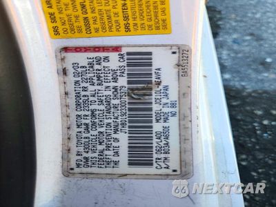 Zdjęcie 12 z 12 samochodu: 2003 LEXUS IS 300 BASE VIN:JTHBD192330075379 - miniatura