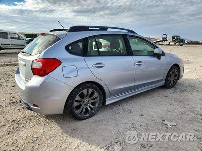 Trzecie zdjęcie samochodu z tyłu: 2013 SUBARU IMPREZA SPORT PREMIUM VIN:JF1GPAL66DH806860 - miniatura