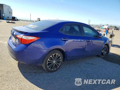 Trzecie zdjęcie samochodu z tyłu: 2015 TOYOTA COROLLA S PLUS VIN:5YFBURHE5FP361661 - miniatura