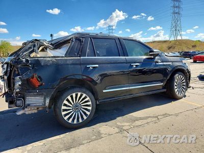Trzecie zdjęcie samochodu z tyłu: 2018 LINCOLN NAVIGATOR RESERVE VIN:5LMJJ2LT4JEL12144 - miniatura