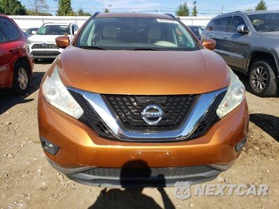 Piąte zdjęcie samochodu w środku: 2017 NISSAN MURANO SV VIN:5N1AZ2MH3HN116289 - miniatura