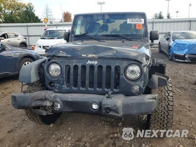 Piąte zdjęcie samochodu w środku: 2017 JEEP WRANGLER SPORT VIN:1C4AJWAG0HL658850 - miniatura