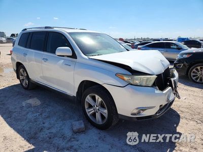 Czwarte zdjęcie samochodu z boku: 2013 TOYOTA HIGHLANDER LIMITED VIN:5TDYK3EH7DS093938 - miniatura
