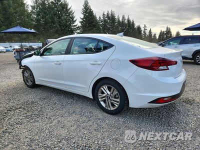 Drugie zdjęcie samochodu z przodu: 2020 HYUNDAI ELANTRA SEL VIN:5NPD84LF1LH512648 - miniatura
