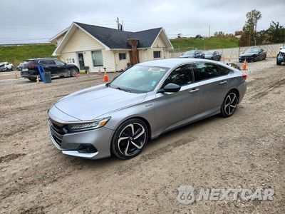 2022 HONDA ACCORD HYBRID SPORT 1HGCV3F26NA022810 - główne zdjęcie licytacji z USA - miniatura