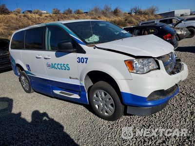 Czwarte zdjęcie samochodu z boku: 2018 DODGE GRAND CARAVAN SE VIN:2C7WDGBG8JR216707 - miniatura